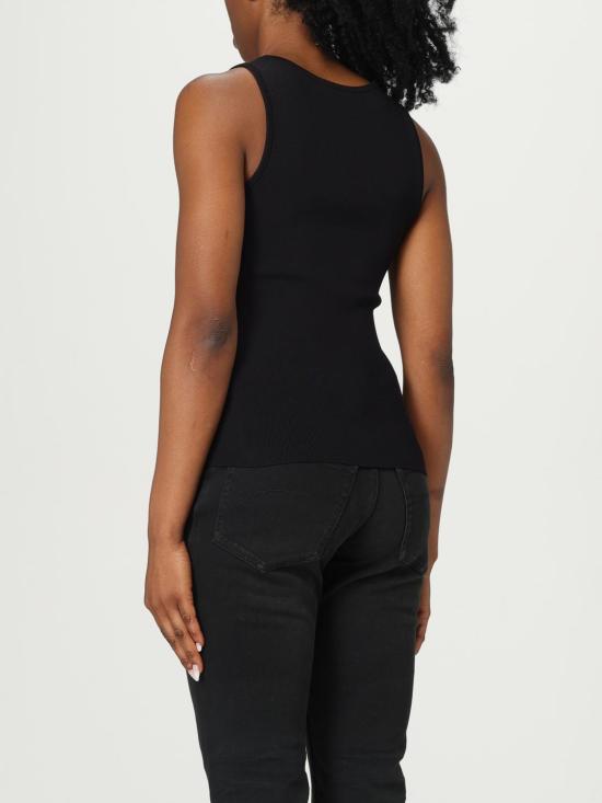 25FW 발렌시아가 민소매 티셔츠 835500T5231 1369 Black - BALENCIAGA