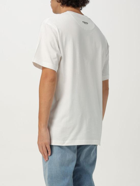 25FW 겐조 반팔 티셔츠 FE65TS4744SG 02 White - KENZO