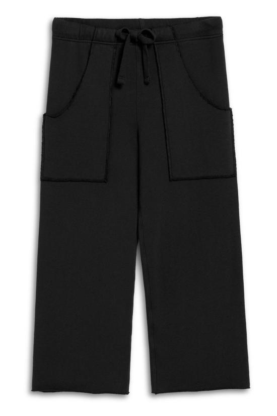  프랭크 앤 에일린 크롭 팬츠 프랭크 & 아일린 페니 패치 포켓 팬츠 블랙