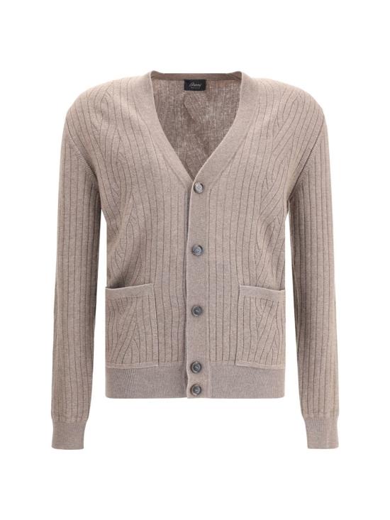 25FW 브리오니 가디건 UMS40LODK07 2500 BROWN