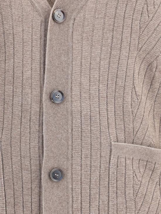 25FW 브리오니 가디건 UMS40LODK07 2500 BROWN - BRIONI