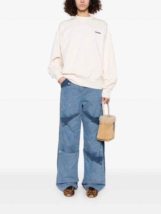 26SS 바로우 긴팔 티셔츠 S5BWUASW080BW029 Cream - BARROW