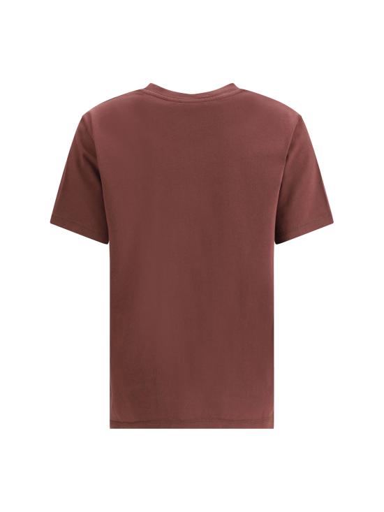 25FW 자딕앤볼테르 반팔 티셔츠 JWTS02868 540 BORDEAUX - ZADIG & VOLTAIRE