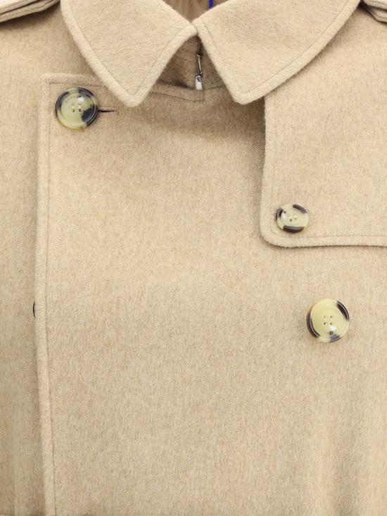 25FW 버버리 롱 캐시미어 켄징턴 트렌치코트  8110787 C3036 BEIGE - BURBERRY