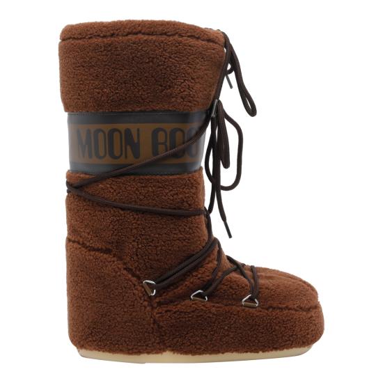 25FW 문부츠 아이콘 플리스 부츠 1403080 M004 Brown