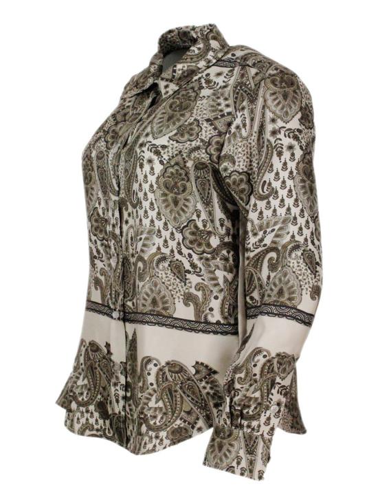 25FW 로레나안토니아찌 셔츠 A2569CA12F50351130 BROWN - LORENA ANTONIAZZI