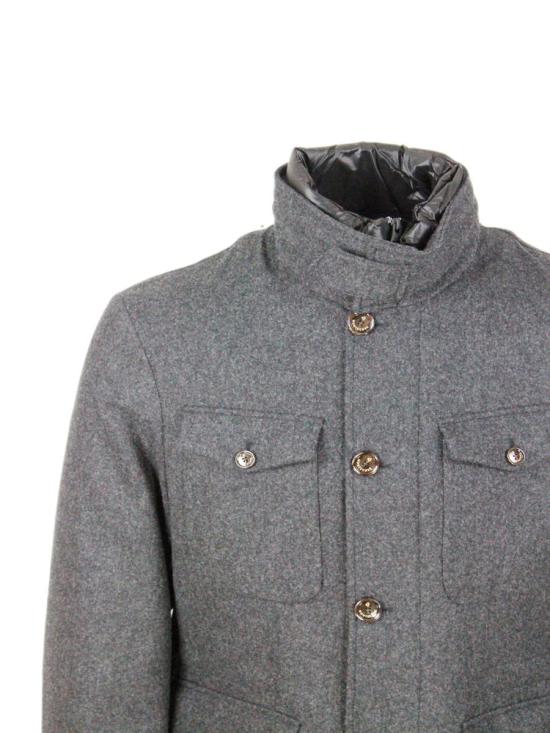 25FW 몬테꼬레 자켓 F09MUCX53698 GRIGIO LAVA - MONTECORE