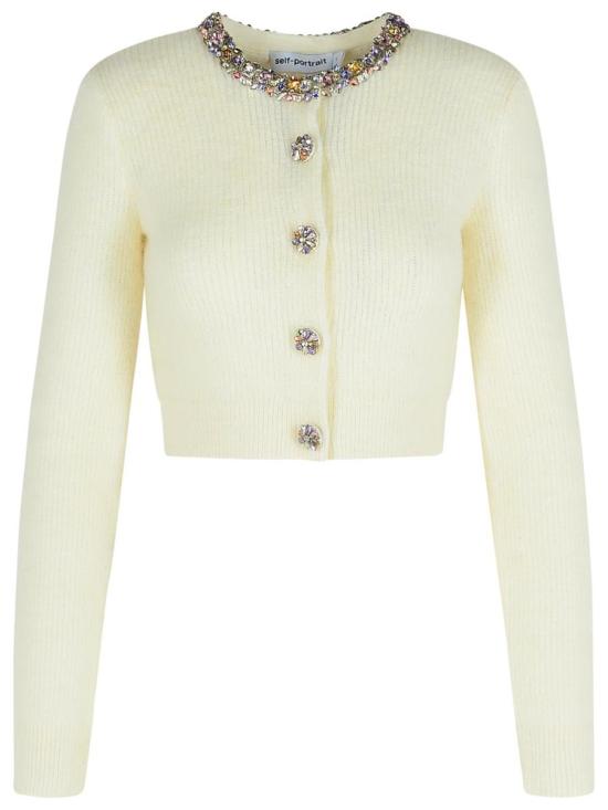 25FW 셀프 포트레이트 가디건 AW25 135C CCREAM Beige