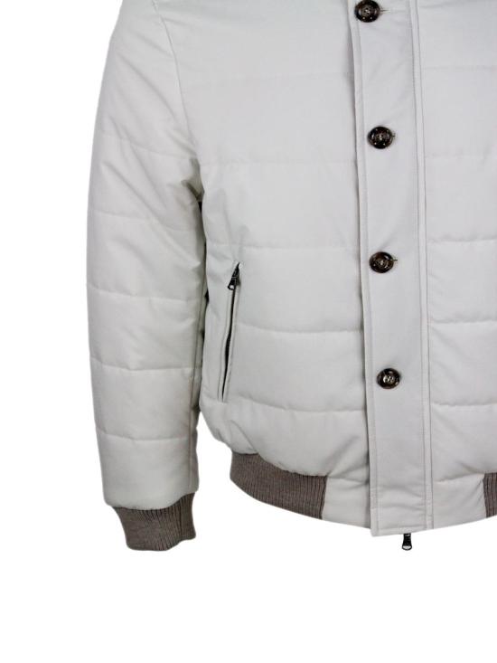 25FW 발바 숏패딩 NOEL5120103 Beige - BARBA