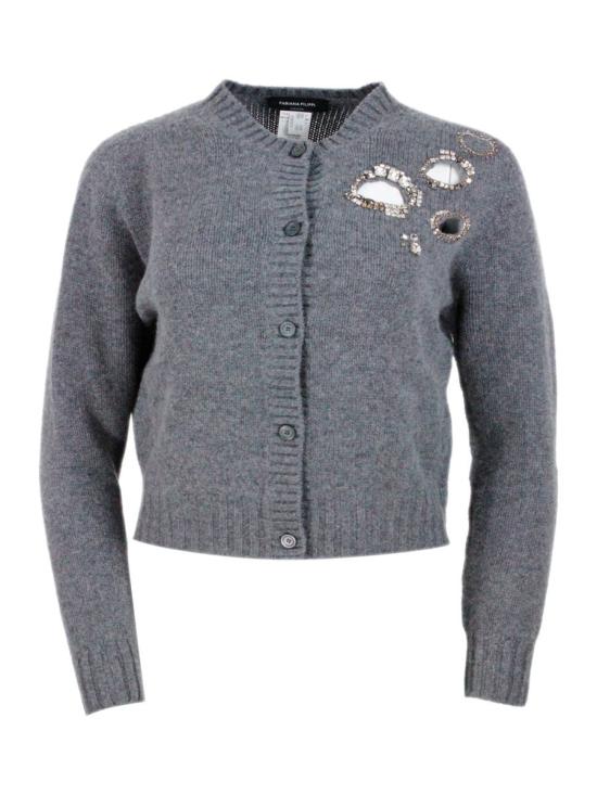 25FW 파비아나 필리피 가디건 MAD215F057L5378185 GREY