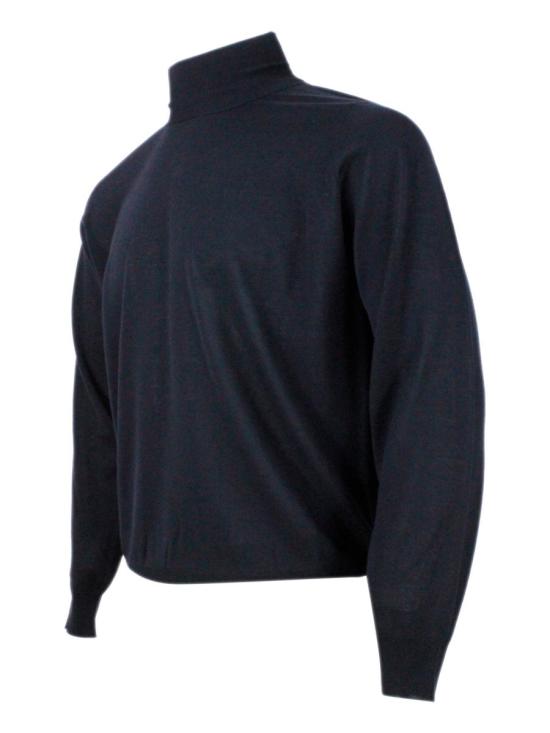 25FW 필리포 드 로렌티스 터틀넥 DV1MLRM16R890 BLUE - FILIPPO DE LAURENTIIS