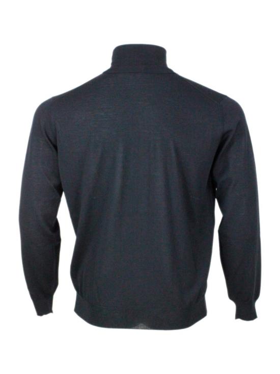 25FW 필리포 드 로렌티스 터틀넥 DV1MLRM16R990 Black - FILIPPO DE LAURENTIIS