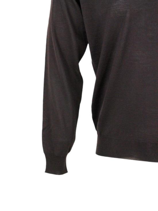 25FW 필리포 드 로렌티스 터틀넥 DV1MLRM16R289 BROWN - FILIPPO DE LAURENTIIS