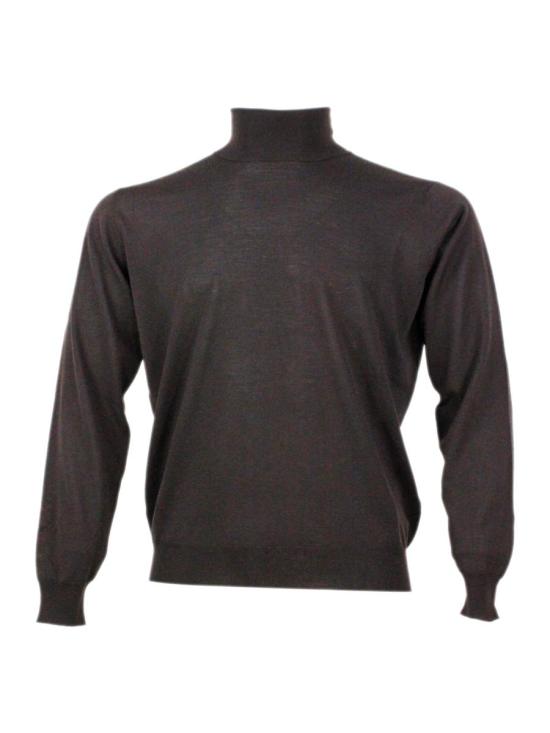 25FW 필리포 드 로렌티스 터틀넥 DV1MLRM16R289 BROWN