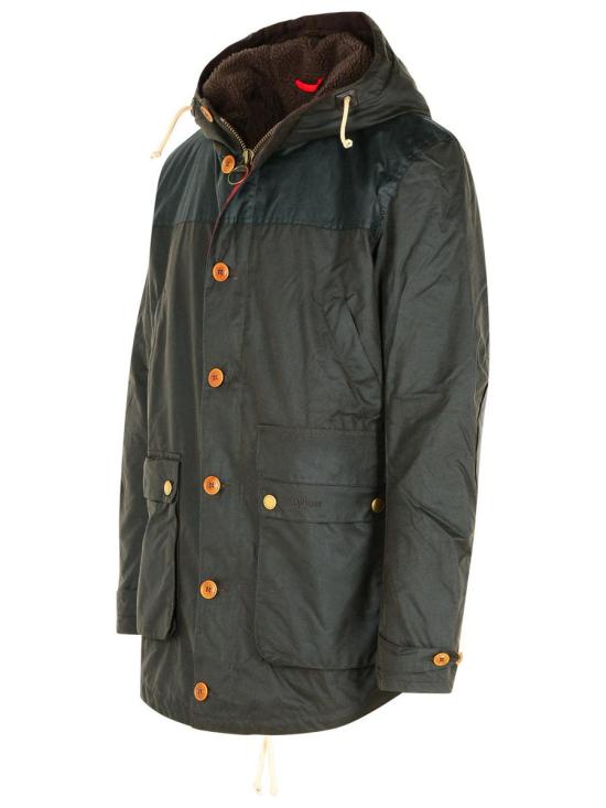 25FW 바버 게임 파카 왁스 MWX0698 MWXOL71 GREEN - BARBOUR