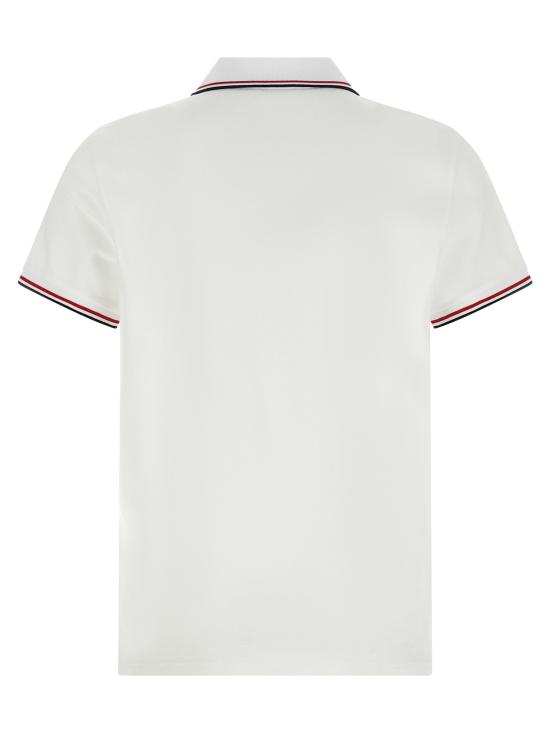25FW 몽클레어 트리밍 코튼 피케 폴로 셔츠  K20918A7030084556001 - MONCLER