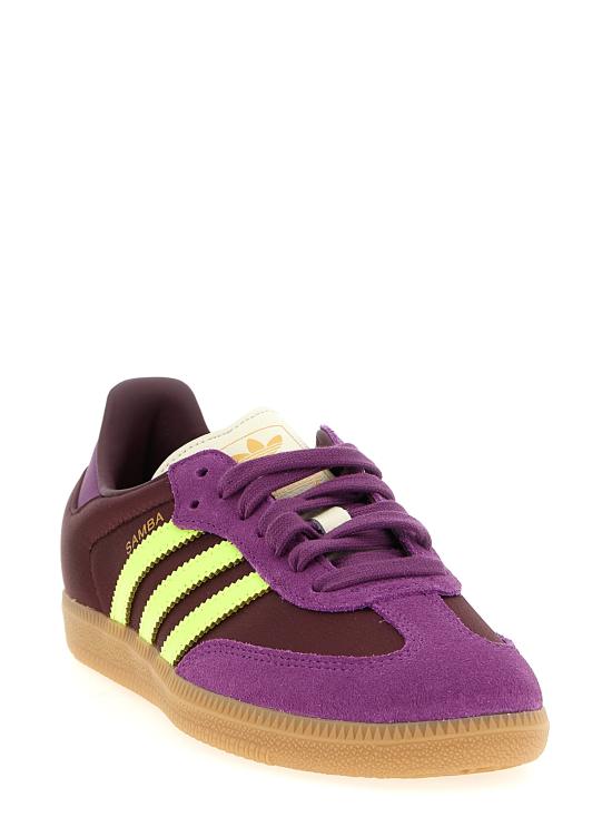 25FW 아디다스 삼바 OG 마룬 리치 모브 스니커즈 JS1316WMAROONRICMAU Purple - ADIDAS