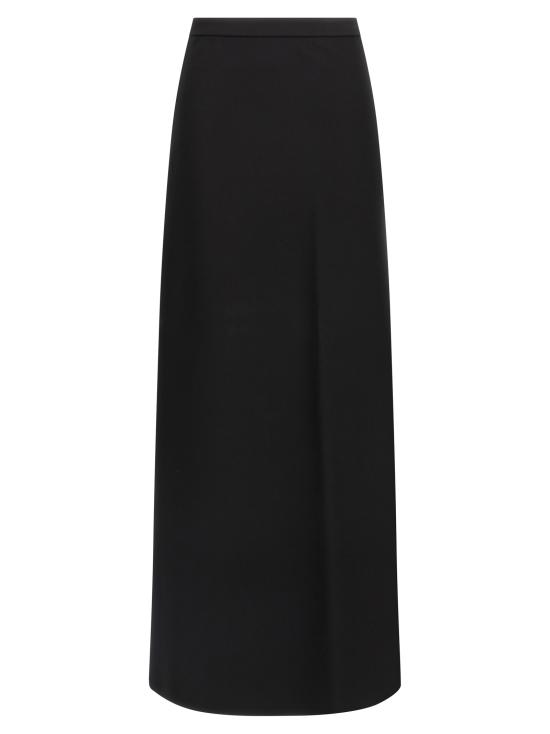 25FW 막스마라 숏 스커트 2521776011600004 Black