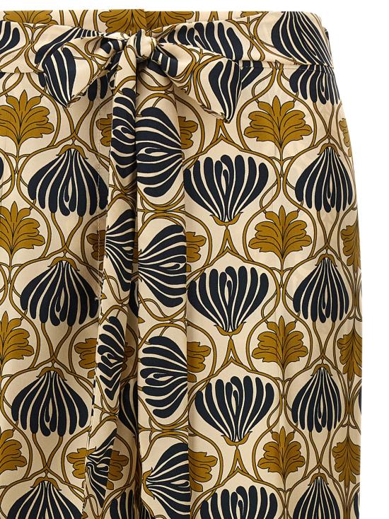 25FW 막스마라 스트레이트 팬츠 2529136022600005 Yellow - MAX MARA