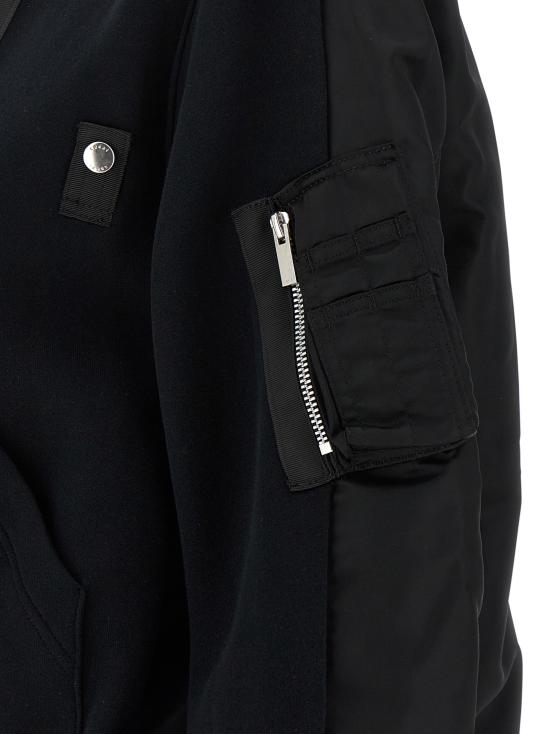 25FW 사카이 긴팔 티셔츠 2508059001 Black - SACAI