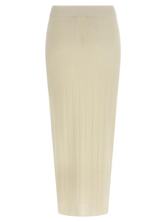 25FW 막스마라 미디 스커트 2521306029600003 White - MAX MARA