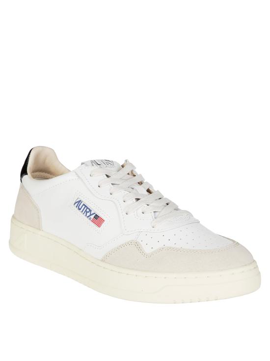25FW 오트리 메달리스트 로우 스니커즈 AULMLS21 WHT BLK BIANCO - AUTRY