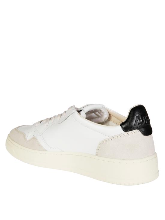 25FW 오트리 메달리스트 로우 스니커즈 AULMLS21 WHT BLK BIANCO - AUTRY