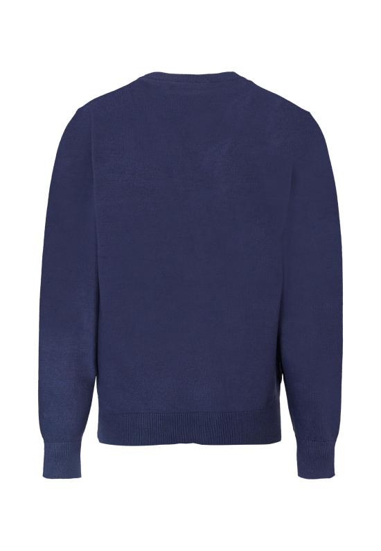 25FW [키즈] 트루사르디 가디건 TBA25010CD PEACOAT BLUE - TRUSSARDI