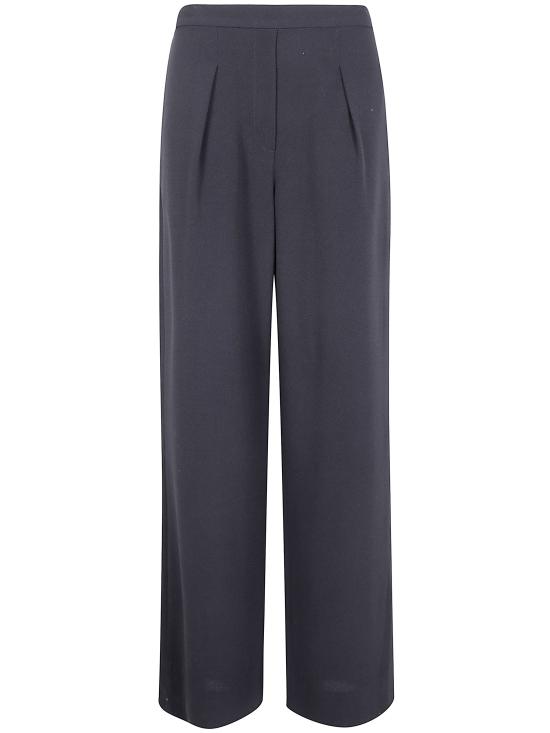 25FW 엠포리오 아르마니 스트레이트 팬츠 EW001964 AF15990 UC001 BLACK - EMPORIO ARMANI