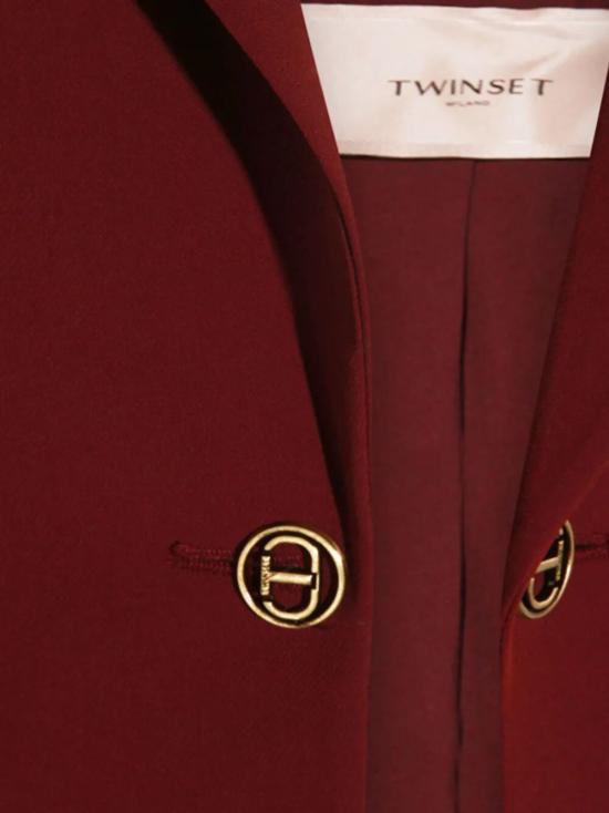 25FW 트윈셋 수트 자켓 252TP2590 05609 WINEASTING - TWINSET