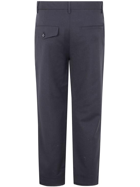 25FW 앤 드뮐미스터 스트레이트 팬츠 B0013154 FA646 099 BLACK - ANN DEMEULEMEESTER