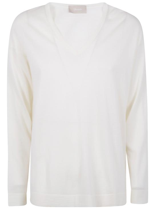 25FW 드루모어 스웨터 L0D481NN 115 MILK