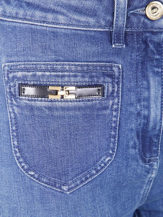 25FW 엘리자베타프랜치 데님 팬츠 PJ12N56E2 104 BLU DENIM - ELISABETTA FRANCHI