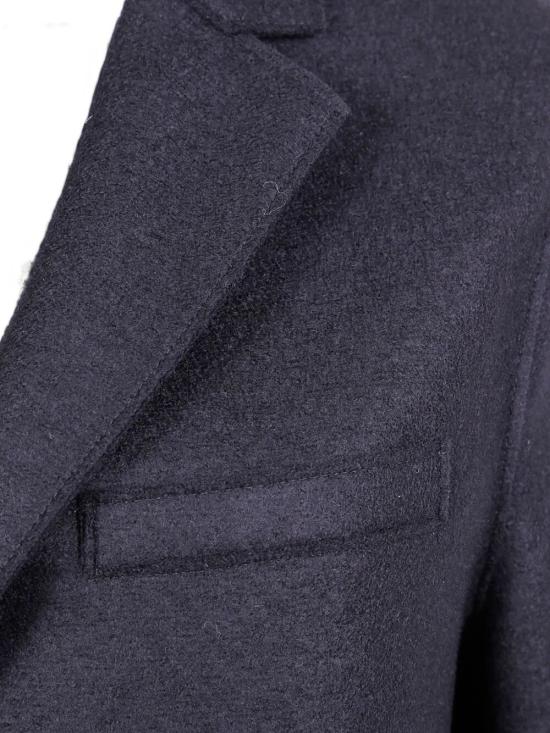 25FW 해리스와프런던 코트 AE1220MLK 199 BLACK - HARRIS WHARF LONDON