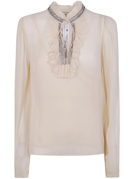 25FW 트윈셋 블라우스 252TP2490 07222 PARCHMENT