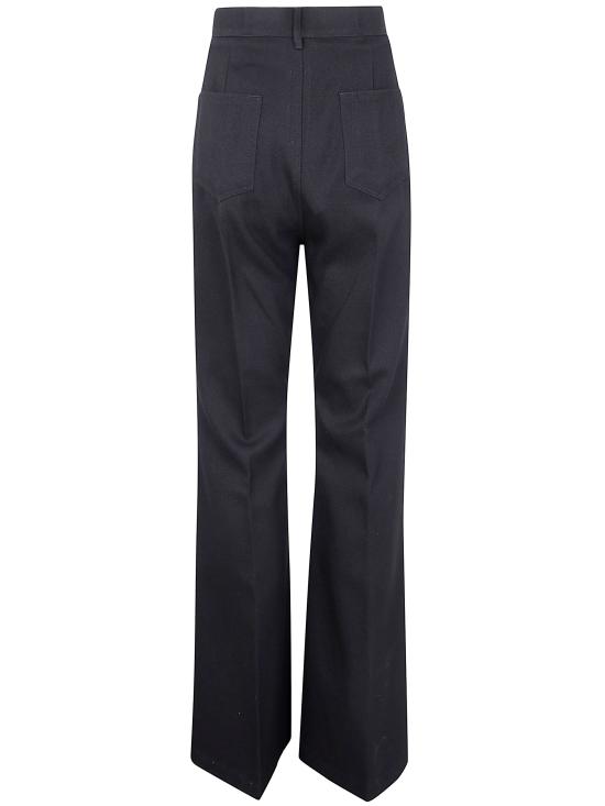 25FW 릭 오웬스 스트레이트 팬츠 RR02E1335 WD 09 BLACK - RICK OWENS