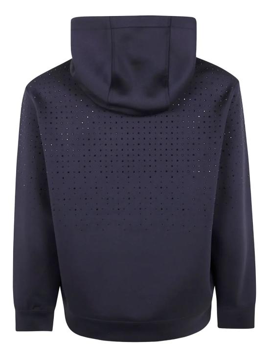 25FW 엠포리오 아르마니 후드 티셔츠 EM003673 AF19556 UC001 BLACK BEAUTY - EMPORIO ARMANI