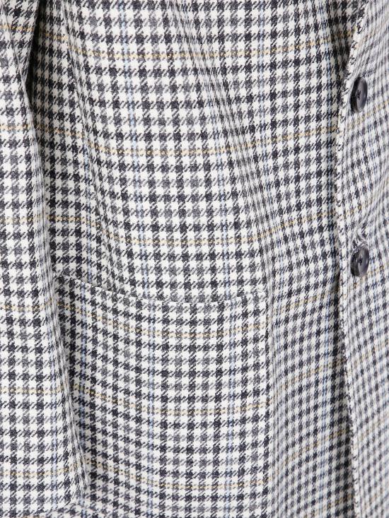 25FW 톰브라운 코트 MOU618U F0928 980 BLACK WHITE - THOM BROWNE