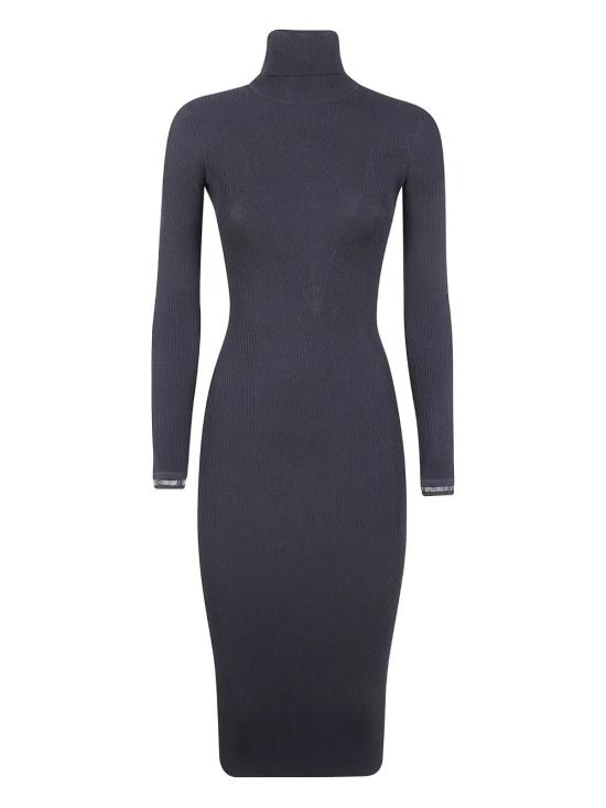 25FW 엘리자베타프랜치 미디 원피스 AM07B56E2 110 NERO - ELISABETTA FRANCHI