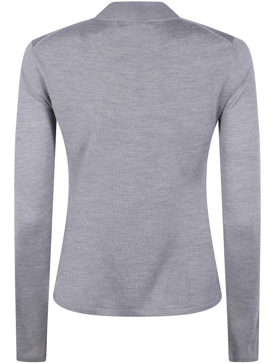 25FW 막스마라 FALESIA 팔레시아 실크 스웨터 2521366039600 001 GREY - MAX MARA