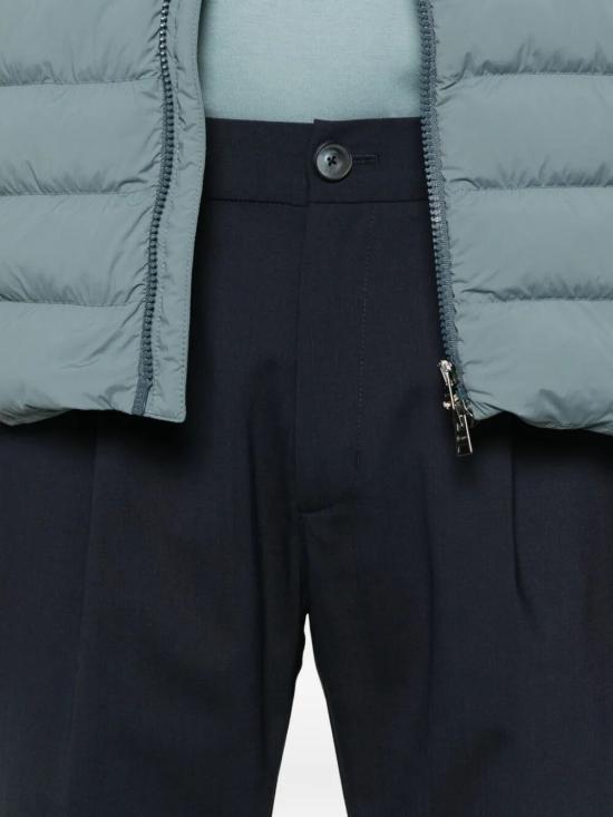 25FW 에르노 스트레이트 팬츠 PT000130U 33474S 9200 NAVY BLUE - HERNO