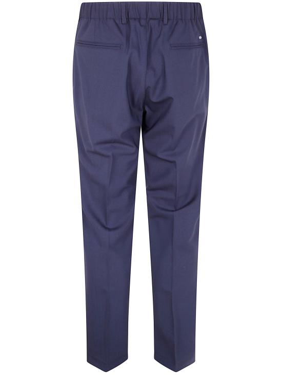 25FW 에르노 스트레이트 팬츠 PT000130U 33474S 9200 NAVY BLUE - HERNO