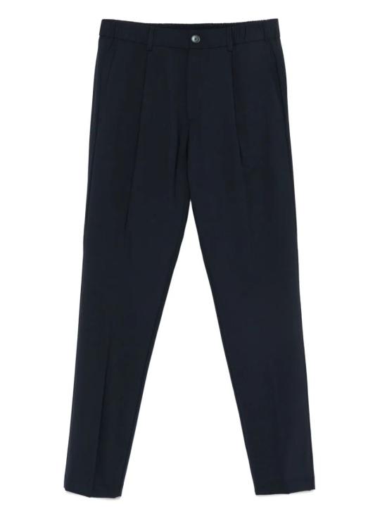 25FW 에르노 스트레이트 팬츠 PT000130U 33474S 9200 NAVY BLUE - HERNO