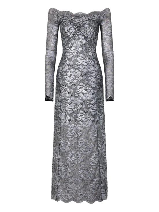25FW 파코라반 롱 원피스 25AJRO065PA0244 V912 BLACK SILVER