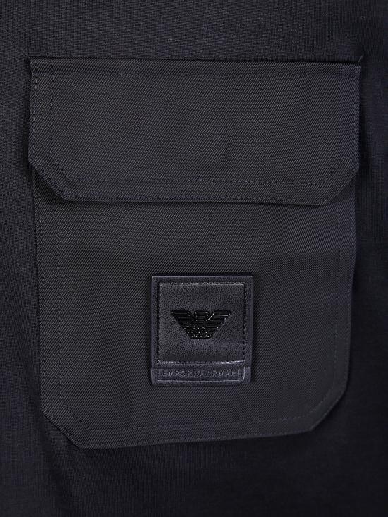 25FW 엠포리오 아르마니 탑 EM002978 AF10761 UC001 BLACK BEAUTY - EMPORIO ARMANI