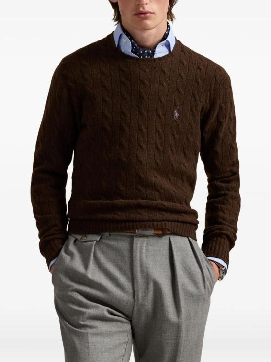 25FW 폴로 랄프로렌 스웨터 710 876 762 029 CACAO BROWN HEATHER - POLO RALPH LAUREN