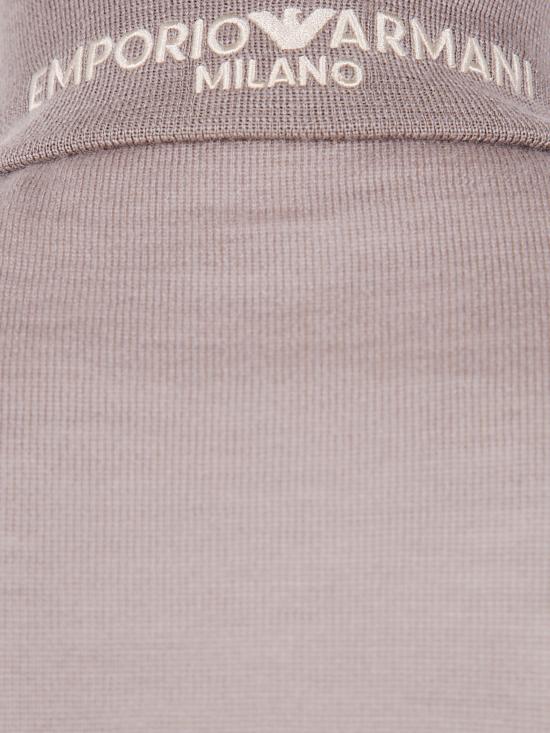 25FW 엠포리오 아르마니 집업 니트 EM001516 AF14199 M6162 FUNGI WALLNUT - EMPORIO ARMANI