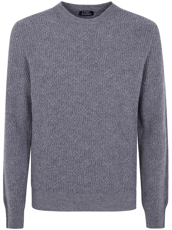 25FW 발바 스웨터 25201 BR05 7240 9004 MEDIUM GREY