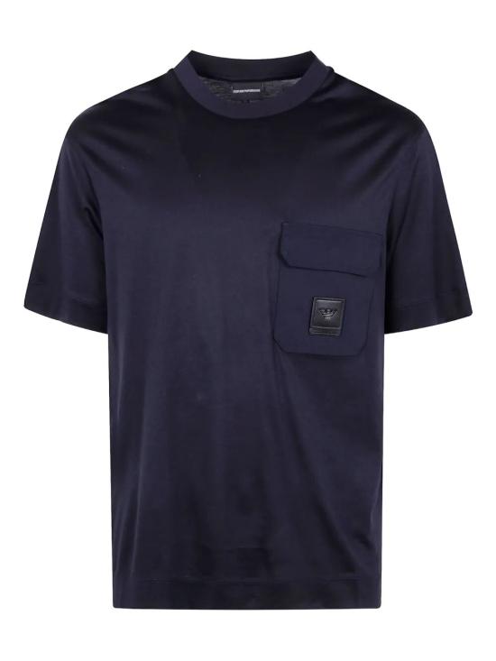 25FW 엠포리오 아르마니 탑 EM002978 AF10761 UB118 ICONIC NAVY BLUE 0920 - EMPORIO ARMANI