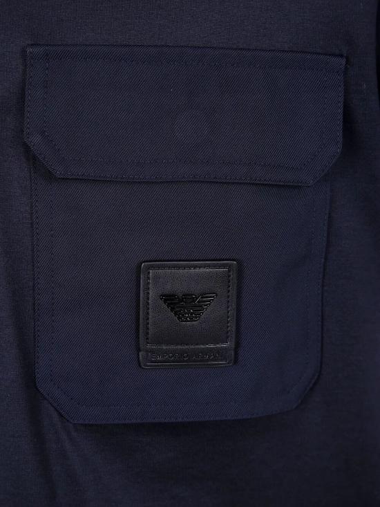 25FW 엠포리오 아르마니 탑 EM002978 AF10761 UB118 ICONIC NAVY BLUE 0920 - EMPORIO ARMANI